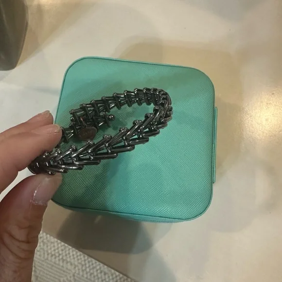 Alex and Ani Silver Bracelet - Picture 2 of 5